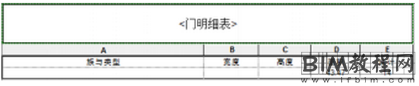 如何在Revit明细表中显示门窗面积