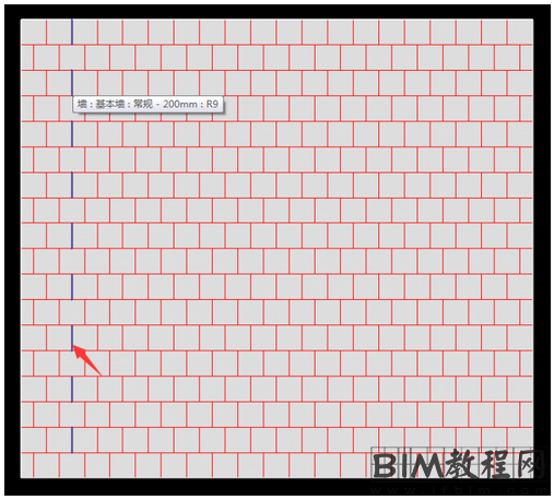 Revit中如何较准确的移动模型填充图案线的方法