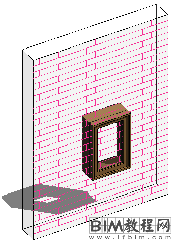 Revit中模型填充图案线与门窗构建对齐及标注的方法