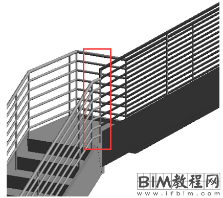 Revit中扶手栏杆在转角处的连接问题