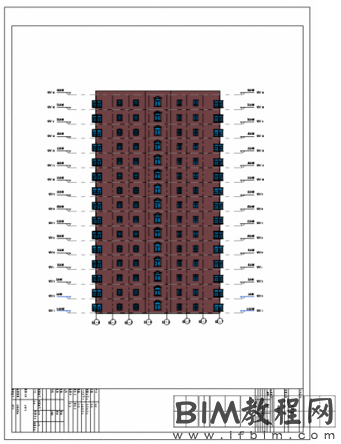 使用Revit生成立面展开图