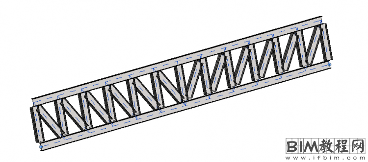 每日一练67 : 如何在Revit调整斜桁架中间腹杆的角度
