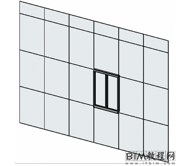 将公制门窗族改为门窗嵌板族