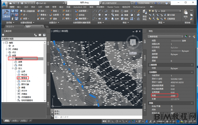 Civil3D大数据量的地形处理