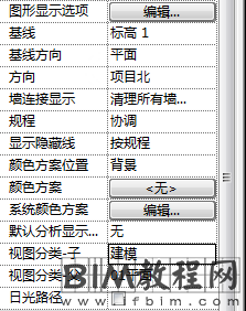 在revit中如何设置子规程和父规程