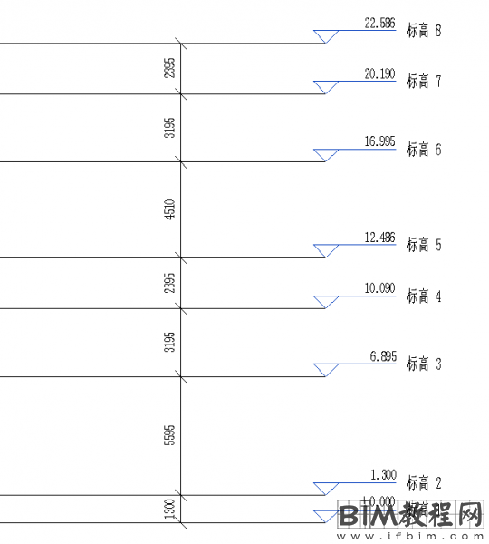 Revit中如何快速调整标准层标高