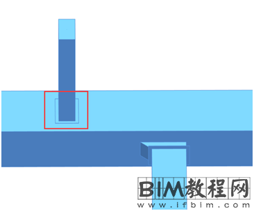 在Revit中如何直接在风管上开洞焊接支管与风口