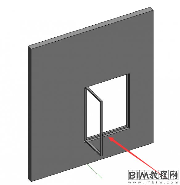Revit中L型转角百叶窗的创建方法