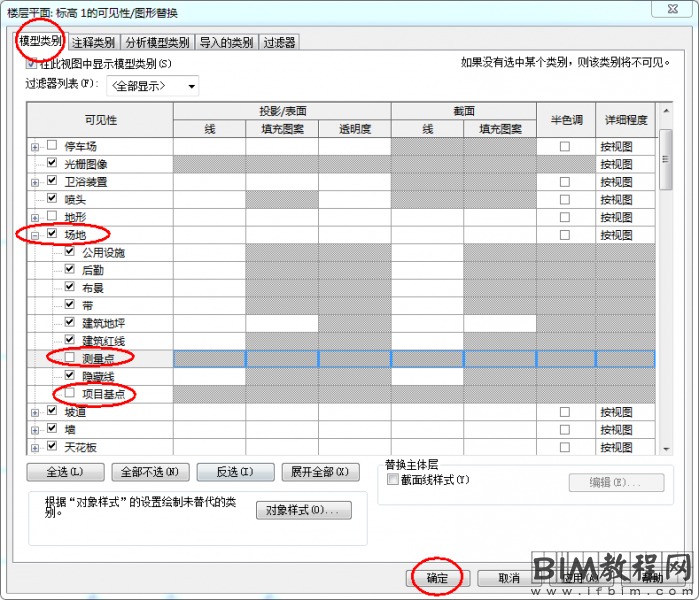 Revit中项目基点、测量点的意义及修改方法