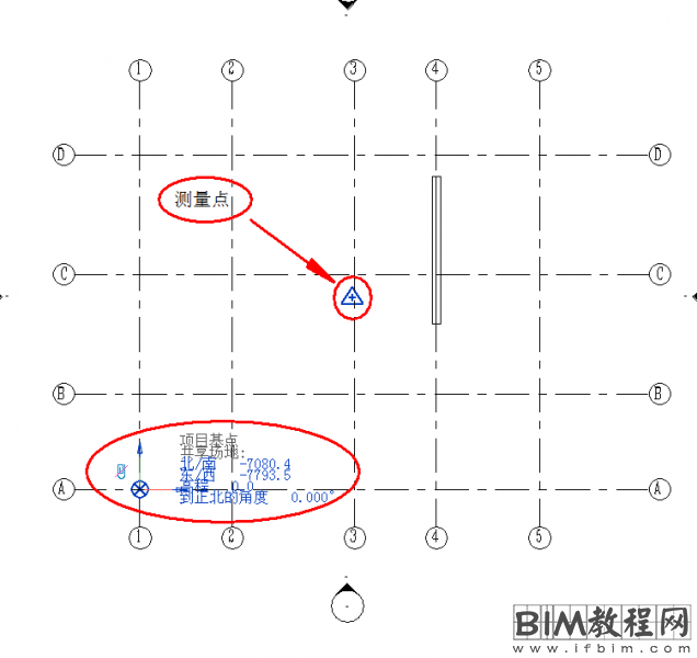 Revit中项目基点、测量点的意义及修改方法