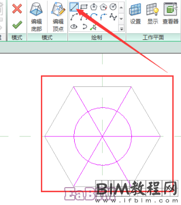 在Revit中怎样解决圆与多边形融合的问题