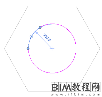 在Revit中怎样解决圆与多边形融合的问题