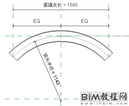 在Revit中创建弧形管道