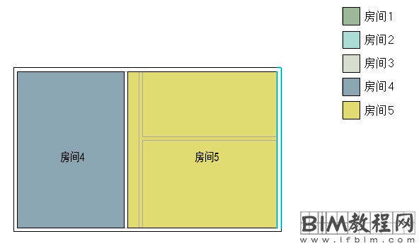 Revit如何在当前视图显示全部颜色填充图例