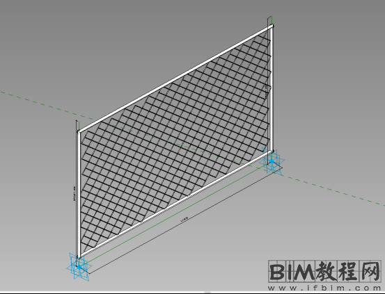 Revit中如何创建高自由度的网状护栏