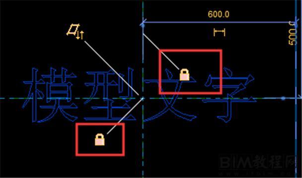 如何在Revit族中控制模型文字