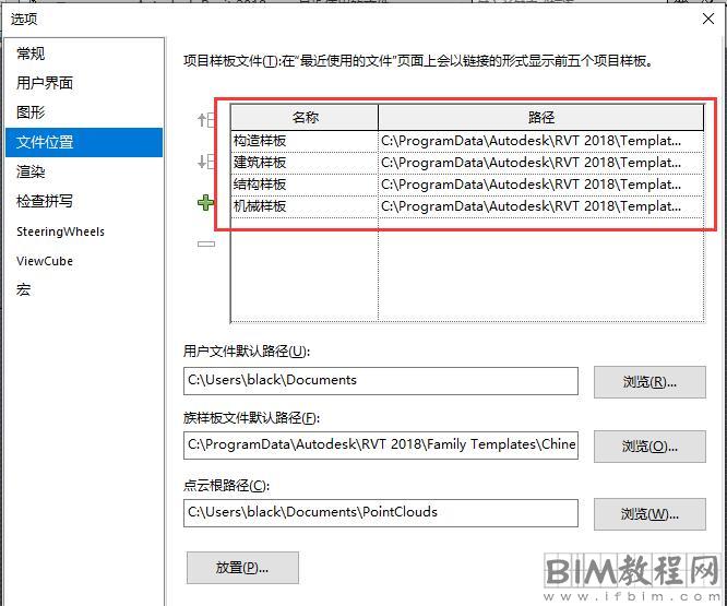 Revit安装完后没有默认样板和族样板的解决办法