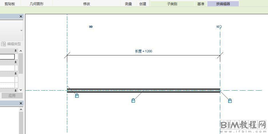 Revit基于线的族及制作