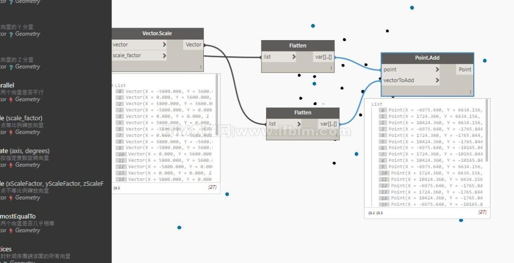 Revit利用dynamo制作模型爆炸图