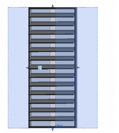 可以在Revit中通过幕墙创建百叶窗吗？