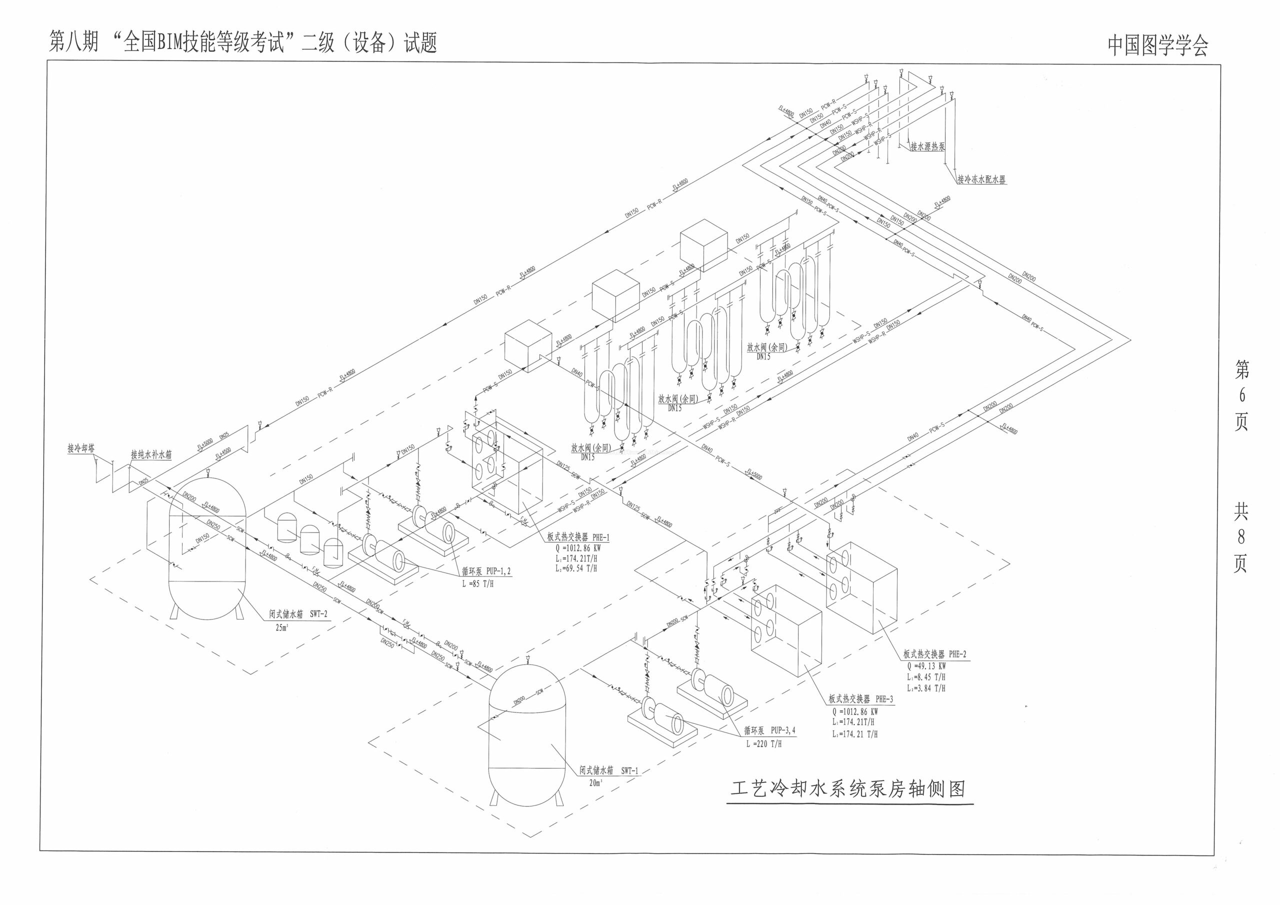 第八期全国BIM技能等级考试二级（设备）试题