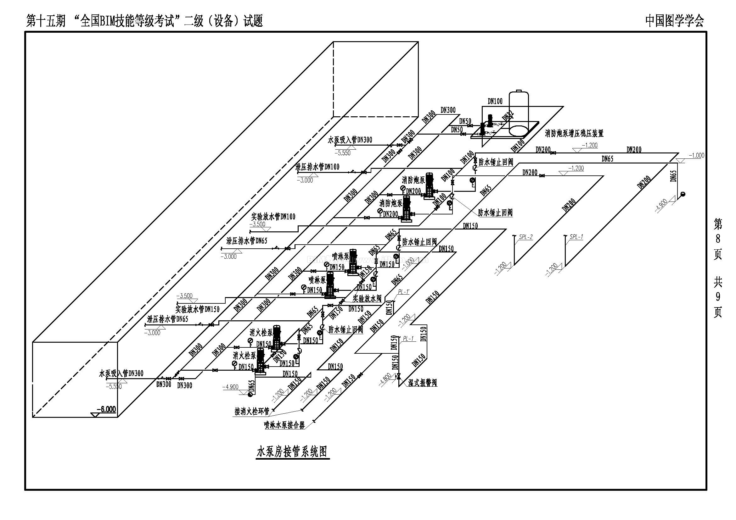 第十五期全国BIM技能等级考试二级（设备）试题